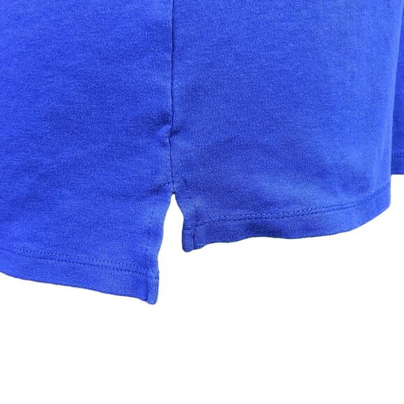 Lane Bryant Polo Style Top Plus Size 14 Blue 100% Cotton - Picture 5 of 14